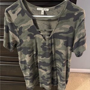 Express camo t shirt